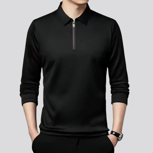Chemise Polo - Zip Élégant
