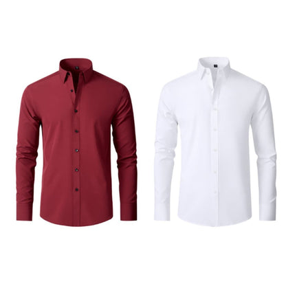 [UN ACHETÉ, UN GRATUIT] - Chemise Habillée FlexTech