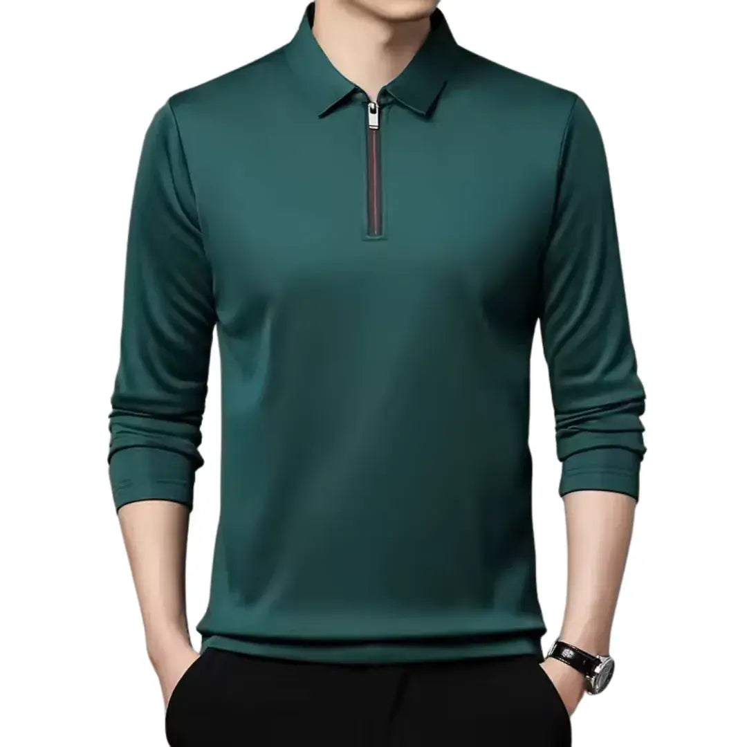 Chemise Polo - Zip Élégant