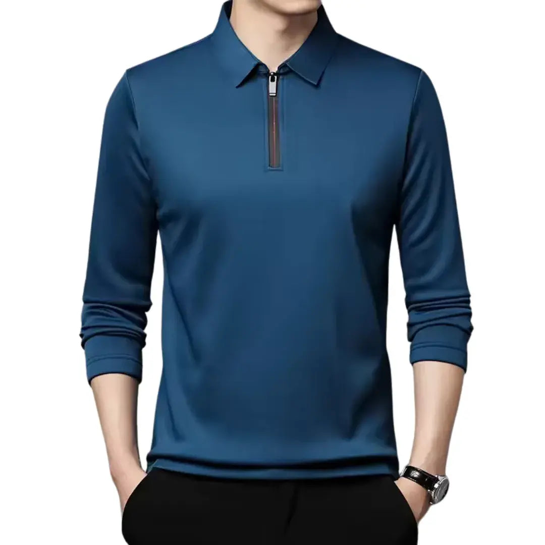 Chemise Polo - Zip Élégant