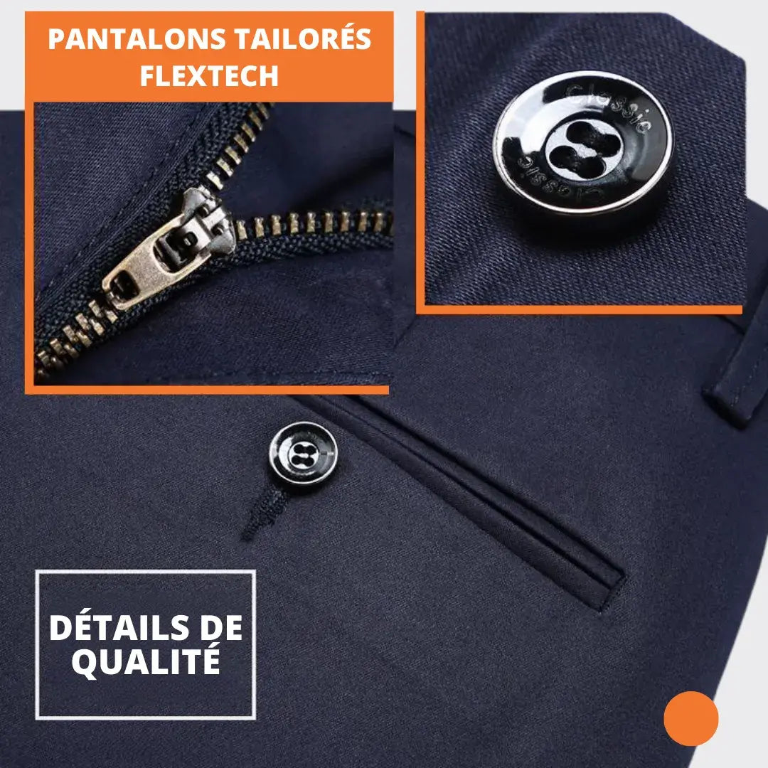 [UN ACHETÉ, UN GRATUIT + CEINTURE GRATUITE] - Pantalons Tailleur FlexTech