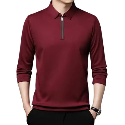 Chemise Polo - Zip Élégant