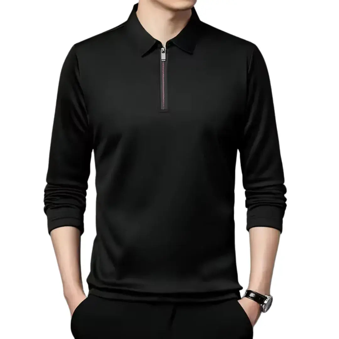 Chemise Polo - Zip Élégant