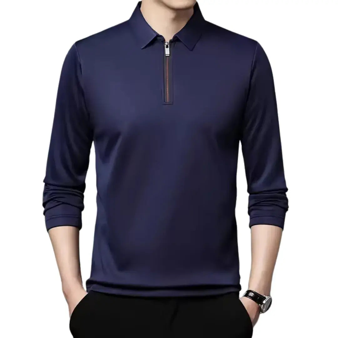 Chemise Polo - Zip Élégant