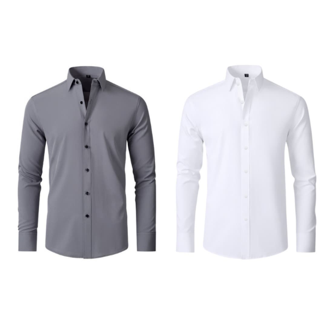 [UN ACHETÉ, UN GRATUIT] - Chemise Habillée FlexTech